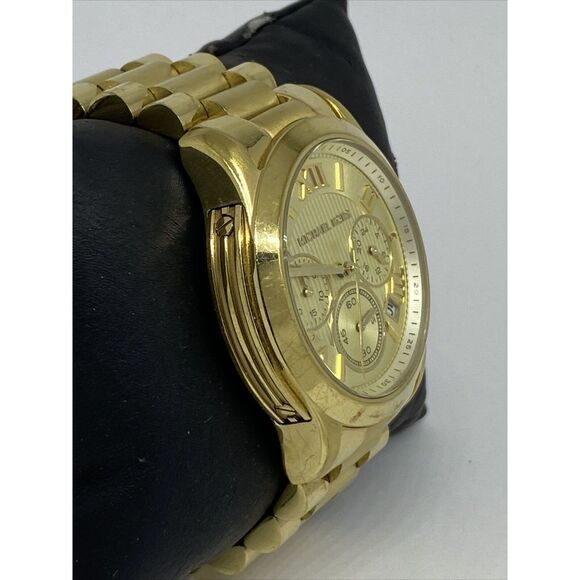 Michael Kors Cooper MK6274 Women's Gold Stainless Steel Analog Dial Watch EY894 - Picture 5 of 12